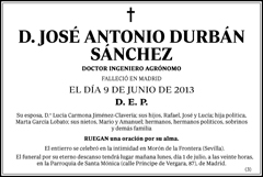 José Antonio Durbán